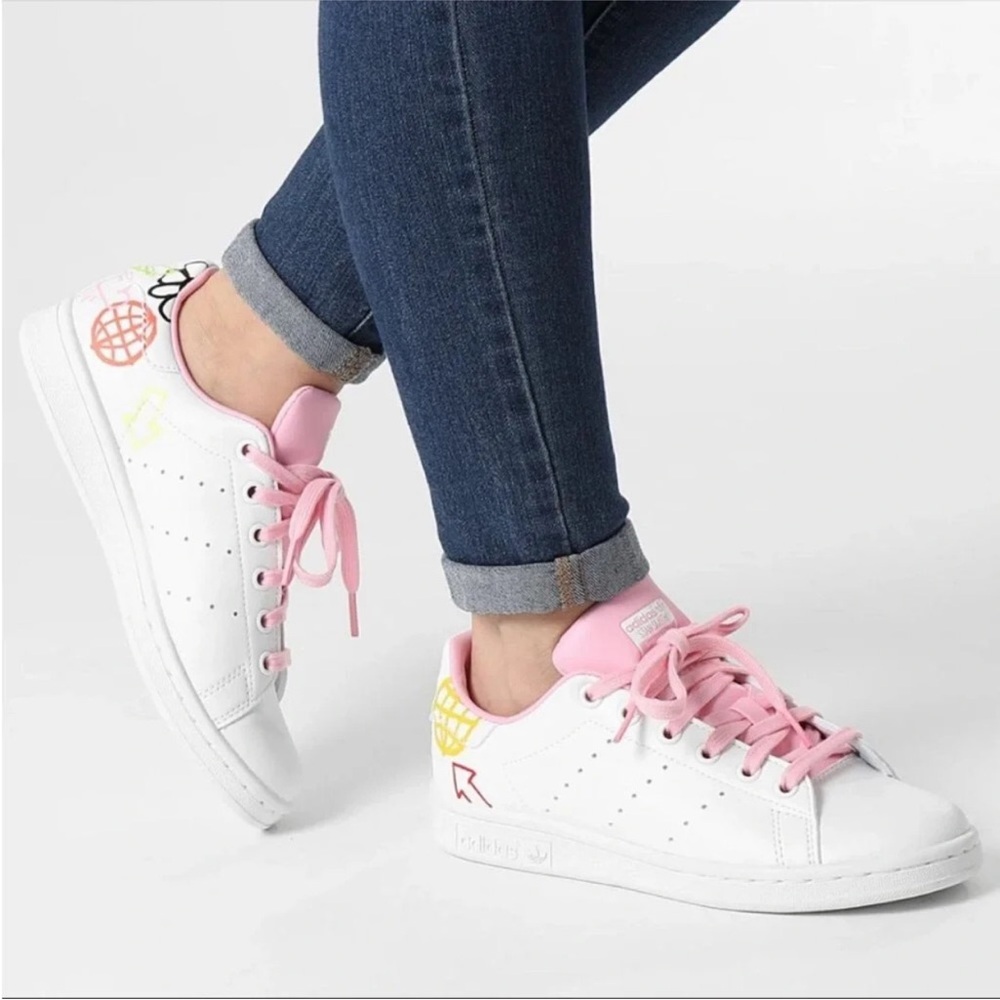 Adidas x Stan Smith Doodle Pink Sneaker